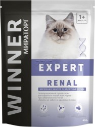 Winner Expert Renal, корм влажный для кошек, при заболевании почек, 80г (арт.-1193)