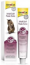 Мальт-паста "GimCat Malt-Soft Paste Extra" для вывода шерсти из кишечника у котов, 50гр (арт.-7364)