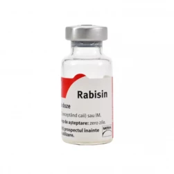 Рабизин флакон 10 доз, вакцина для профилактики бешенства у животных