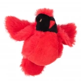 Игрушка Mr.Kranch для кошек "Птичка" плюшевая с кошачьей мятой, 8см, красная (арт.-2267)