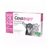 Селафорт 15мг/0,25 мл (менее 2,5кг) для котят и щенков (цена за 1 пип 0,25мл)