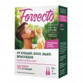 Форсекто, капли для кошек 2-4 кг (0,6мл) (цена за 2 пип), уп.- 2 пип
