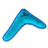 Игрушка Mr.Kranch для собак "Бумеранг" с пищалкой, синий, 22х19х4,5 см (арт.-0883)