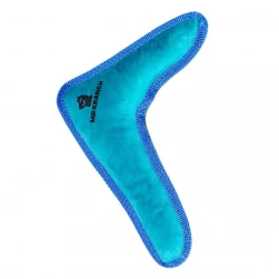 Игрушка Mr.Kranch для собак "Бумеранг" с пищалкой, 34х28,5х6,5 см, синий (арт.-0845)