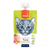 Лакомство Wanpy Cat для кошек Мясное пюре из тунца 90 г (арт.-1545)