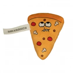Игрушка Mr.Kranch "Кусочек пиццы" для собак, с пищалкой, 11см (арт.-3868)