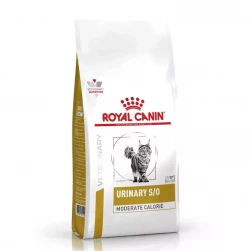 Royal Canin Urinary S/O Moderate (0.35кг) Calorie Feline, корм диета для кошек, при мочекаменной болезни, предрасположенных к набору лишнего веса (0,35 кг.)