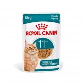 Royal Canin Ageing +11, паучи для кошек старше 11 лет, кусочки в соусе, 85 гр  (арт.-0088, 0095)
