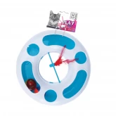 Игровая база M-PETS "DISCUS" с мячиком для кошек 24,2х24,2х7,2 см (арт.-2647)