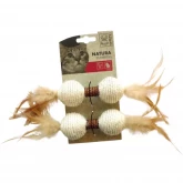Игрушка M-PETS "NATURA" для кошек гантели (арт.-0950)