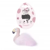 Игрушка M-PETS "PLUME" Фламинго для кошек с кошачьей мятой 7х9х3см (арт.-4304)