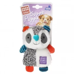 Игрушка Gigwi "Енот" SUPPA PUPPA для маленьких собак с пищалкой, 17,5см  (85007, 0072)