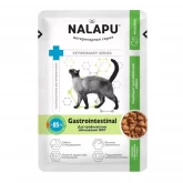 NALAPU® корм влажный "НАЛАПУ" Gastrointestinal" для профилактики заболеваний ЖКТ у кошек, 77г