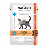 NALAPU® корм влажный "НАЛАПУ" Renal" для профилактики заболевания почек у кошек, 77г