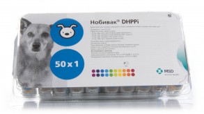 Nobivac DHPPI, вакцина для собак (1 фл.=1 доза)