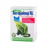Биокорректор, пребиотик, энтеросорбент, регулятор моторики у кошек, уп-60таб