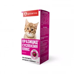 Празицид-суспензия Плюс, антигельминтик для котят, фл -5мл