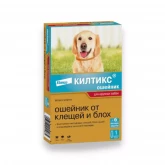 Килтикс "Kiltix", ошейник  от клещей и блох для собак крупных пород, 66см.