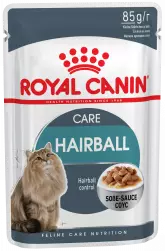 Royal Canin Hairball Care, паучи в соусе для кошек, для выведение волосяных комочков (85 г.)