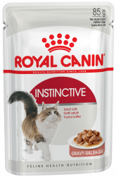 Royal Canin Instinctive, паучи для кошек, в соусе (85 г.)