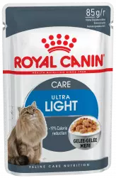 Royal Canin Ultra Light, паучи для кошек, для профилактики лишнего веса, в желе (85 г.)