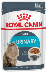 Royal Canin Urinary Care, паучи для кошек, для поддержания здоровья мочевыделительной системы, в соусе (85 г.)