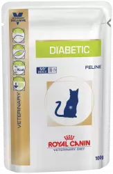 Royal Canin Diabetic Feline, влажная диета, паучи для кошек, при сахарном диабете, в соусе (85 г.)