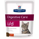 Hill's Prescription Diet i/d Digestive Care Cat, корм диета для кошек при заболеваниях желудочно-кишечного тракта 0,4 кг (арт-5483 и арт.-605770)