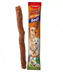 Sanal Soft Sticks Beef (Санал мягкие палочки с говядиной) для собак, 1 шт. (арт. 2900)
