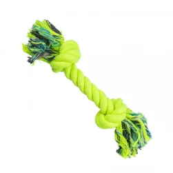 Игрушка "TRIXIE" для собак "DENTAfun" в виде веревки с двумя узлами, хлопковая, 300г/37см (арт.-3273)