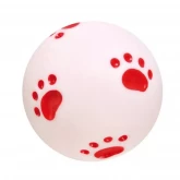 Игрушка "TRIXIE" для собак мяч "След" с пищалкой, 10 см (арт.-3434)