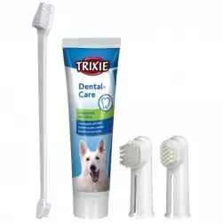 Набор "TRIXIE" для чистки зубов у собак (3 щетки + паста) (арт.-2561)