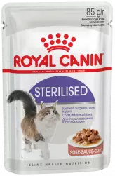 Royal Canin Sterilised in Gravy, паучи для стерилизованных кошек, в соусе (85 г.)
