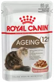 Royal Canin Ageing +12, паучи для кошек старше 12 лет, кусочки в соусе (85 г.)