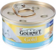 Gourmet Gold для кошек, паштет с тунцом (85 г.) (арт.-1029)