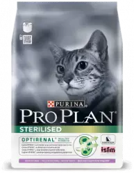 Pro Plan Sterilised, корм для стерилизованных кошек, с индейкой, 400 гр.(арт.-6967)