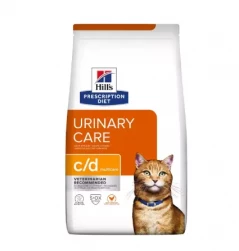 Hill's Prescription Diet Feline c/d Multicare, корм диета для кошек при мочекаменной болезни, с курицей 0,4кг (арт-5482 или арт.-605891)