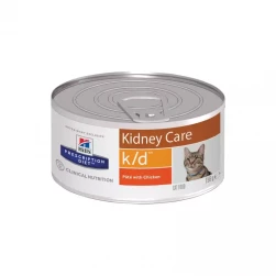 Hill's Prescription Diet Feline k/d Kidney Care, консервы диета для кошек, 156гр. (арт-9453)