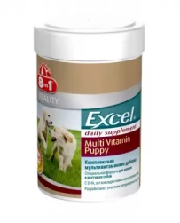 8 в 1 Эксель Мультивитамины "Excel Multi Vitamin Puppy" для щенков, уп-100 таб.(цена за 1 таб.) (арт.-8634)