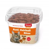 Sanal Malt Anti-Hairball Bites (Санал подушечки для выведения шерсти) лакомство для кошек, 75 гр (арт. 1571)