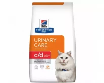 Hill's Prescription Diet c/d Feline Urinary Stress, корм диета для борьбы со стрессом у кошек при ИЦК  0,4кг (арт.- 3148)