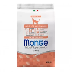 Monge Cat Adult Salmon, корм  для взрослых кошек, с лососем, 400гр. (арт.-5487)