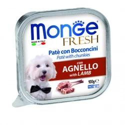 Monge Dog Fresh Lamb, консервы для собак, с ягненком, 100 гр. (арт.-3055)